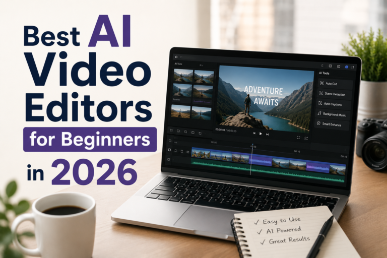 Best AI Video Editors for Beginners in 2026