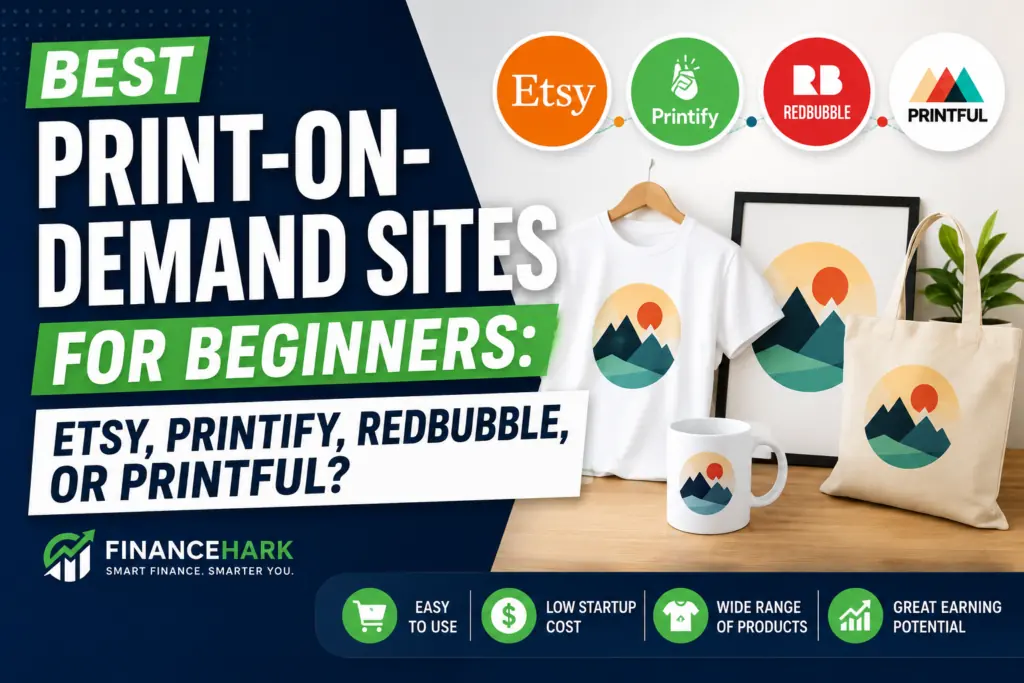 Best Print-on-Demand Sites for Beginners: Etsy, Printify, Redbubble, or Printful?